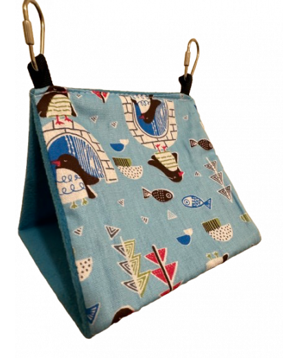 Parrot-Supplies Arctic Cozy Tent Hammock Parrot Hideaway Small Parrot-Supplies Arctic Cozy Tent Hammock Parrot Hideaway Small